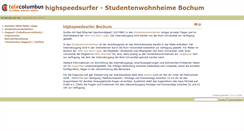 Desktop Screenshot of highspeedsurfer.de